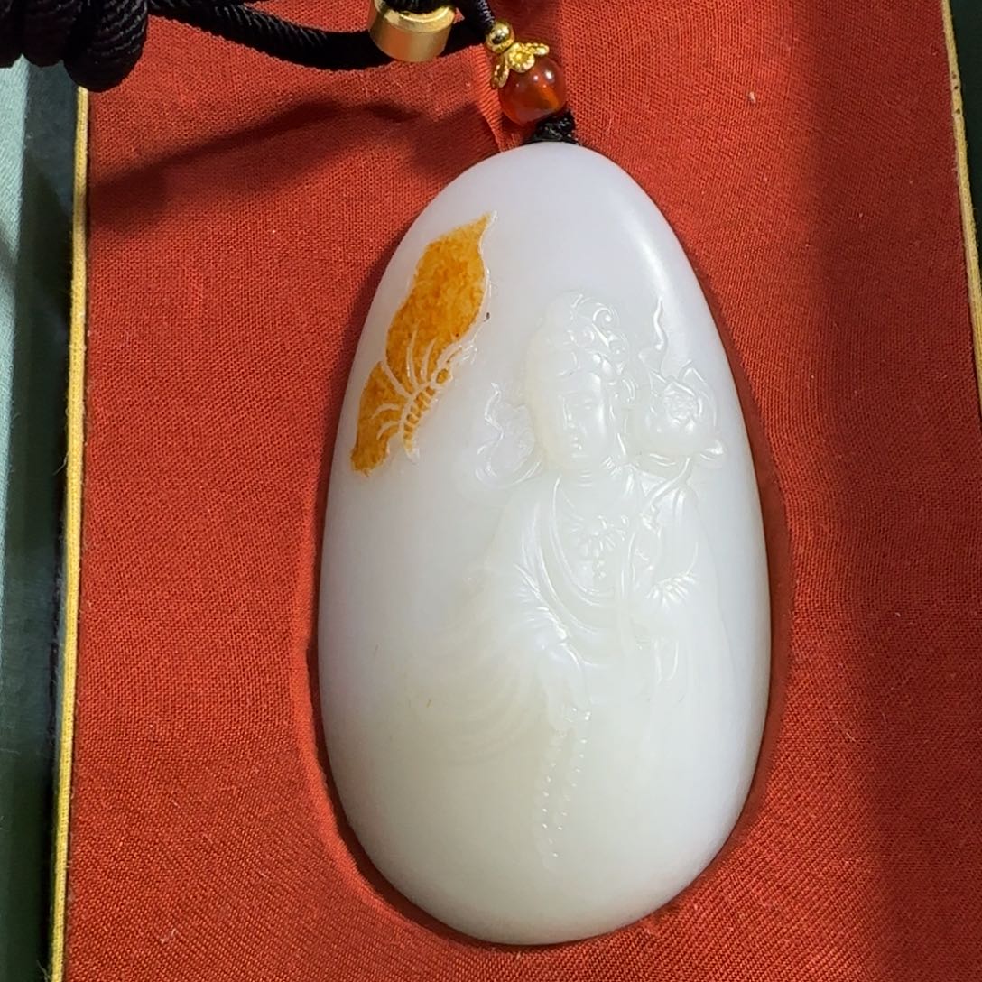 和田玉挂件未镶嵌