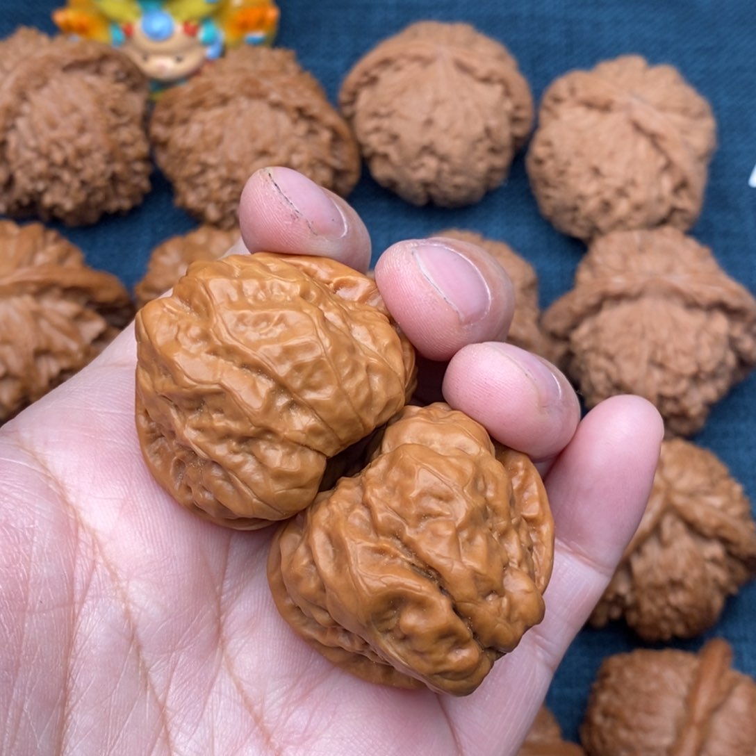 文玩核桃把件35延庆肌肉蛙