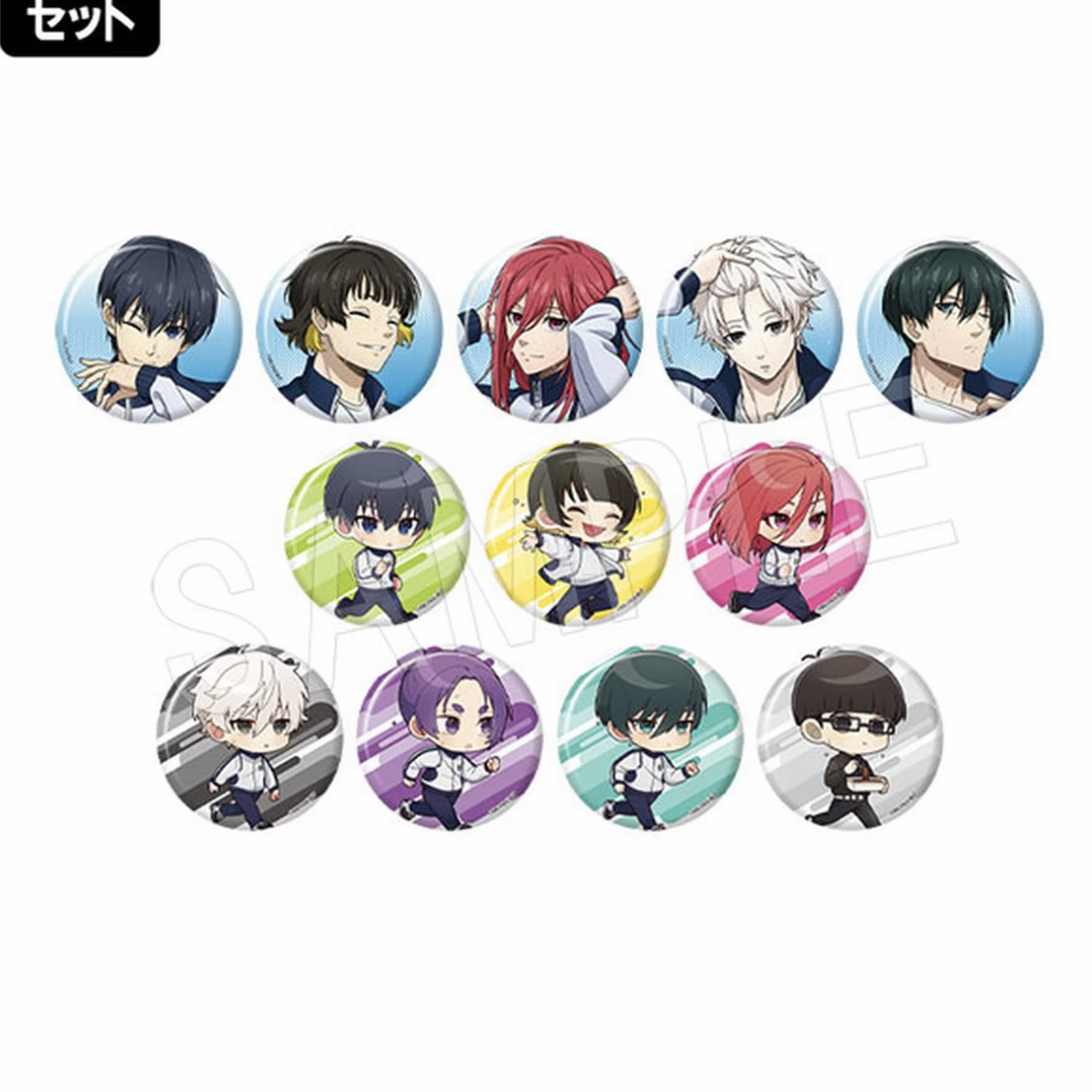 大清仓 【正版日谷】蓝色监狱 训练服 徽章吧唧盲盒