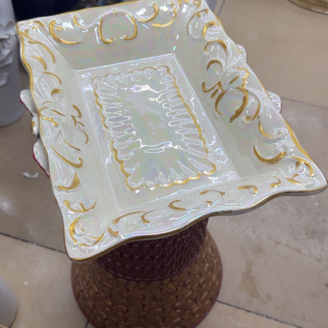 瓷片陶瓷工艺花瓶摆件