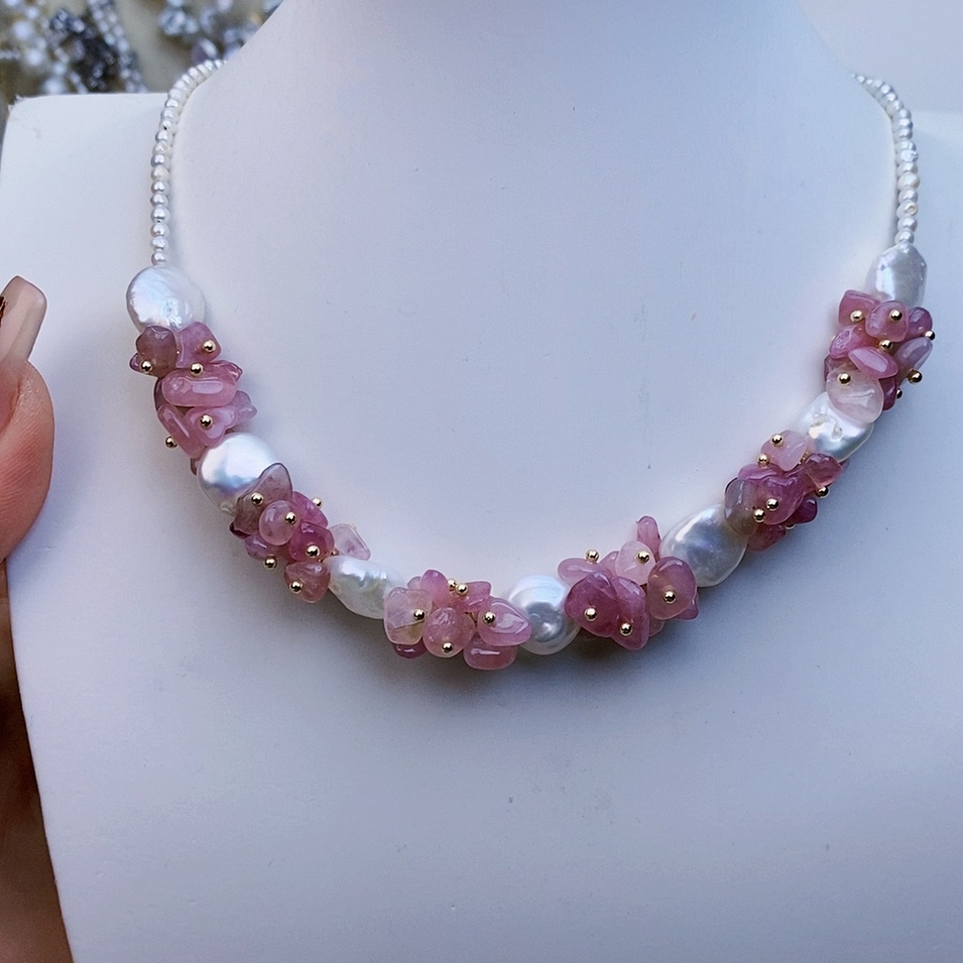 淡水珍珠颈饰未镶嵌