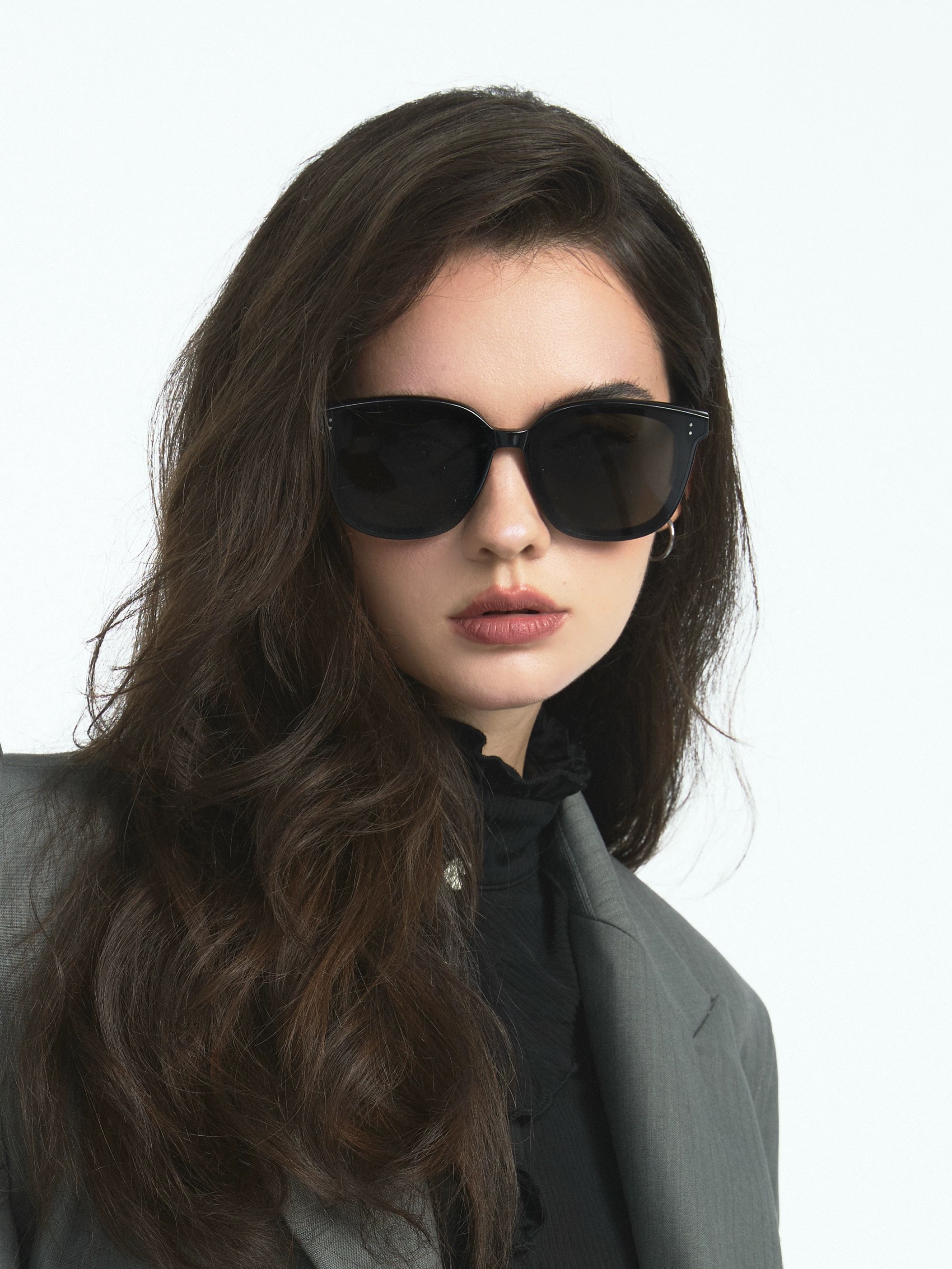 Pamedi偏光太阳镜男女百搭防紫外线墨镜遮阳防晒个性时尚街拍M