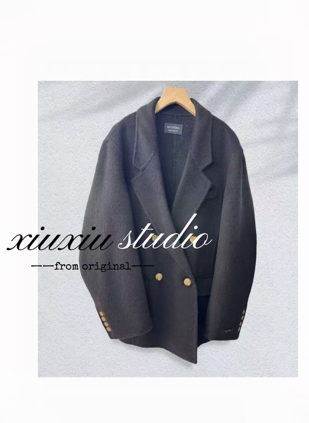 25年秋冬新款韩版气质名媛高级感西服外套