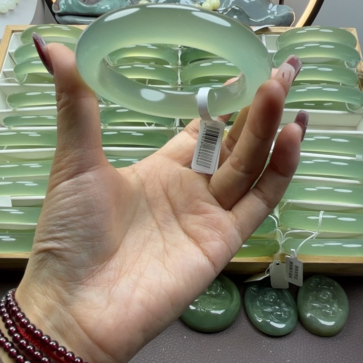 ❥***黎岫玉未镶嵌手镯岫玉