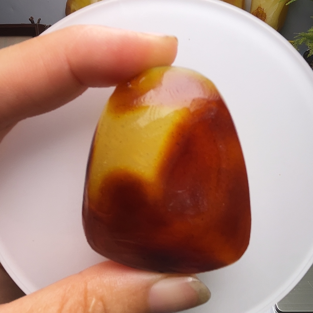 未镶嵌定制琥珀琥珀蜜蜡原石定制有瑕