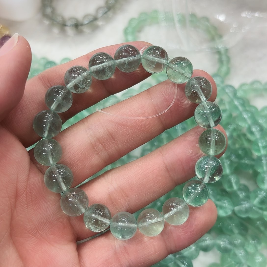 水晶手链未镶嵌萤石