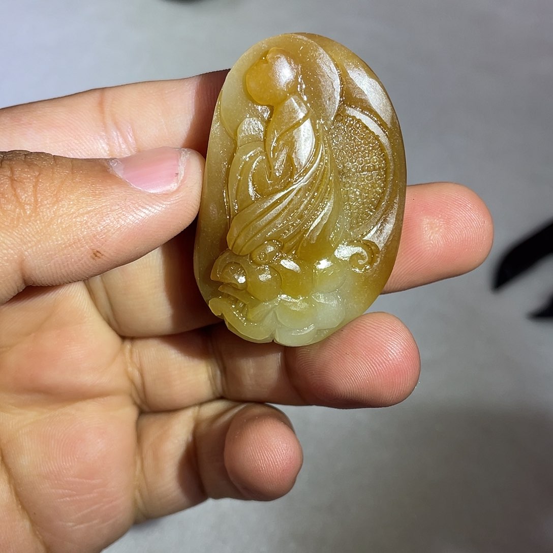 和田玉挂件未镶嵌