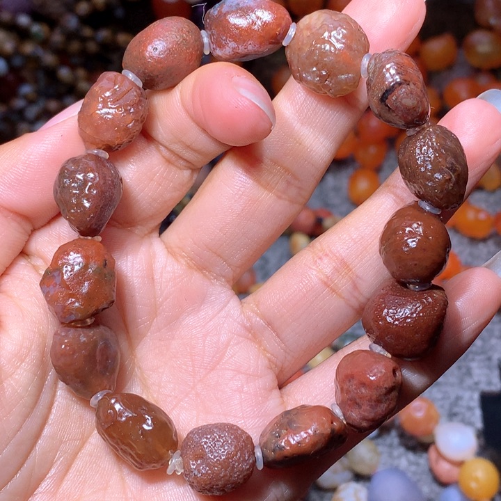 玛瑙/玉髓珠宝半成品未镶嵌