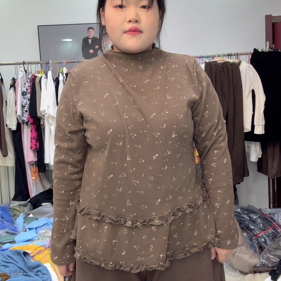 咖色单独上衣6xl上衣
