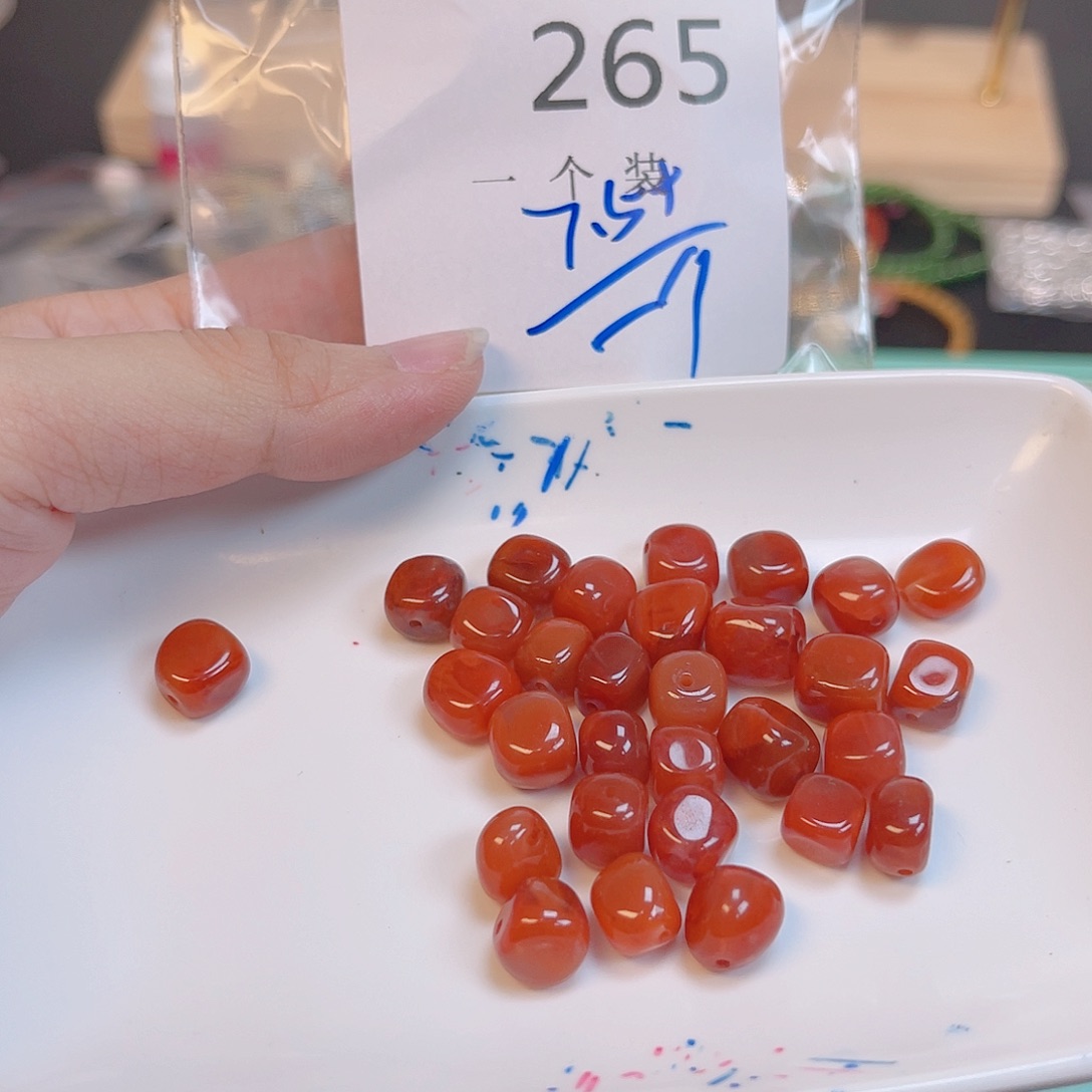 水晶珠宝半成品未镶嵌265 。