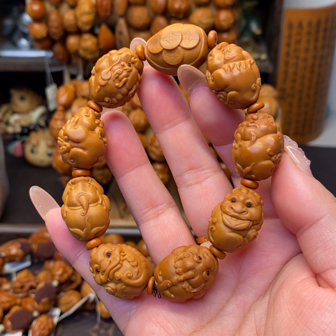 橄榄核手串/手链小貔貅