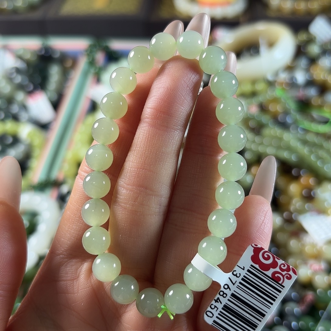 和田玉未镶嵌手链42