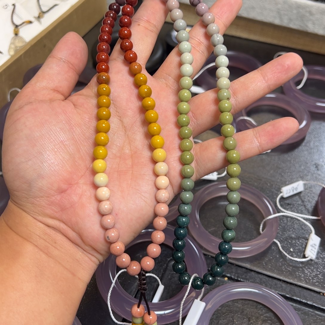 石英质玉手链未镶嵌