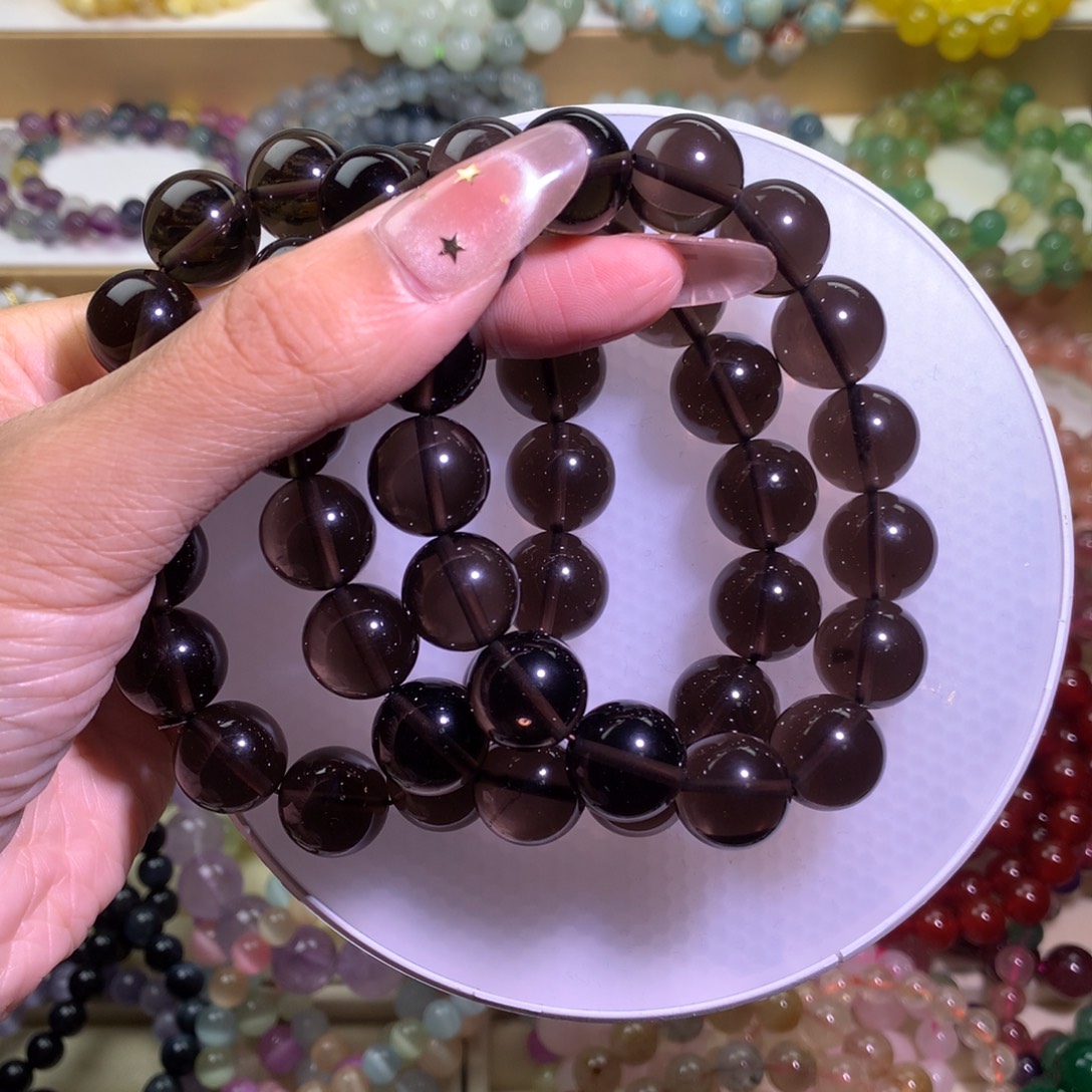 玛瑙/玉髓合金手链14咪冰耀