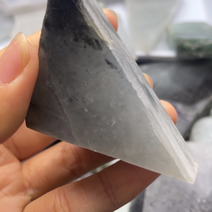 定制翡翠未镶嵌片料定制不退不换