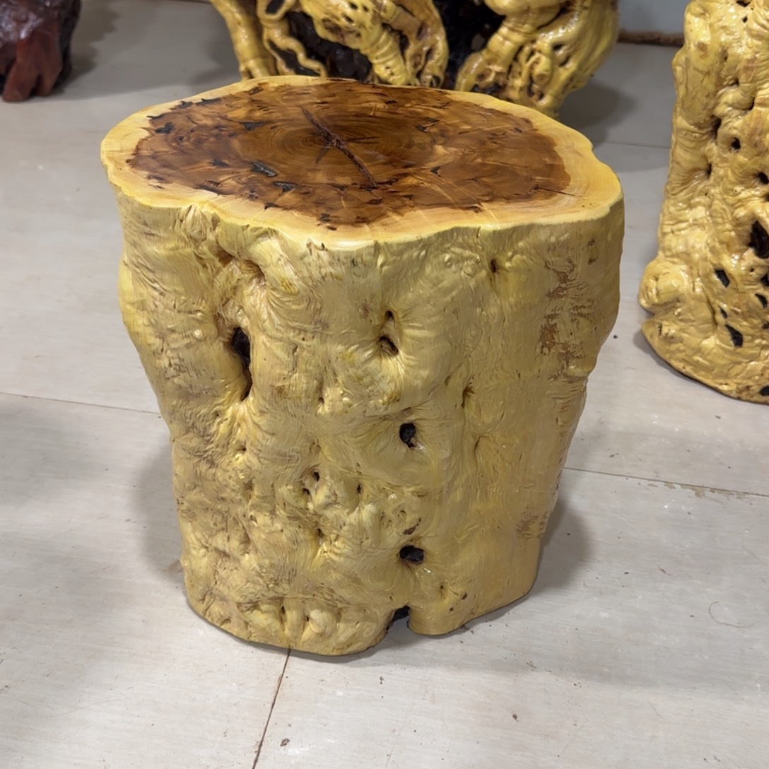 喜***人龙纹鸡心枣木手工艺品 