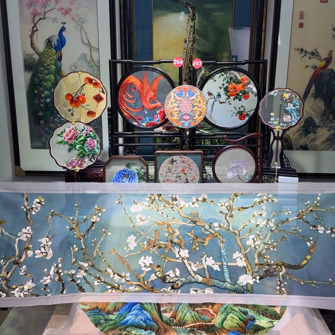 刺绣刺绣工艺精湛