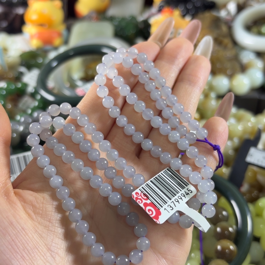 和田玉未镶嵌手链114