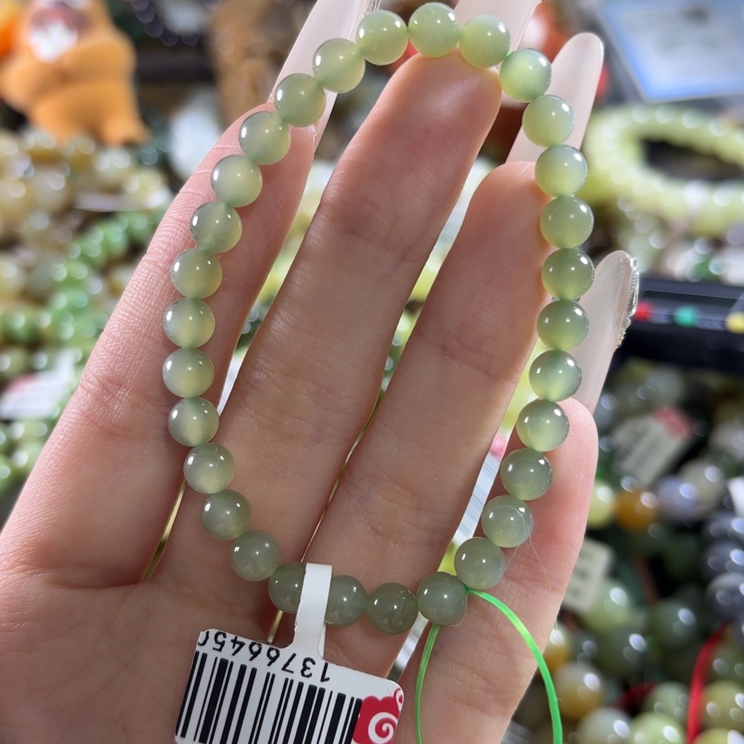 和田玉未镶嵌手链119