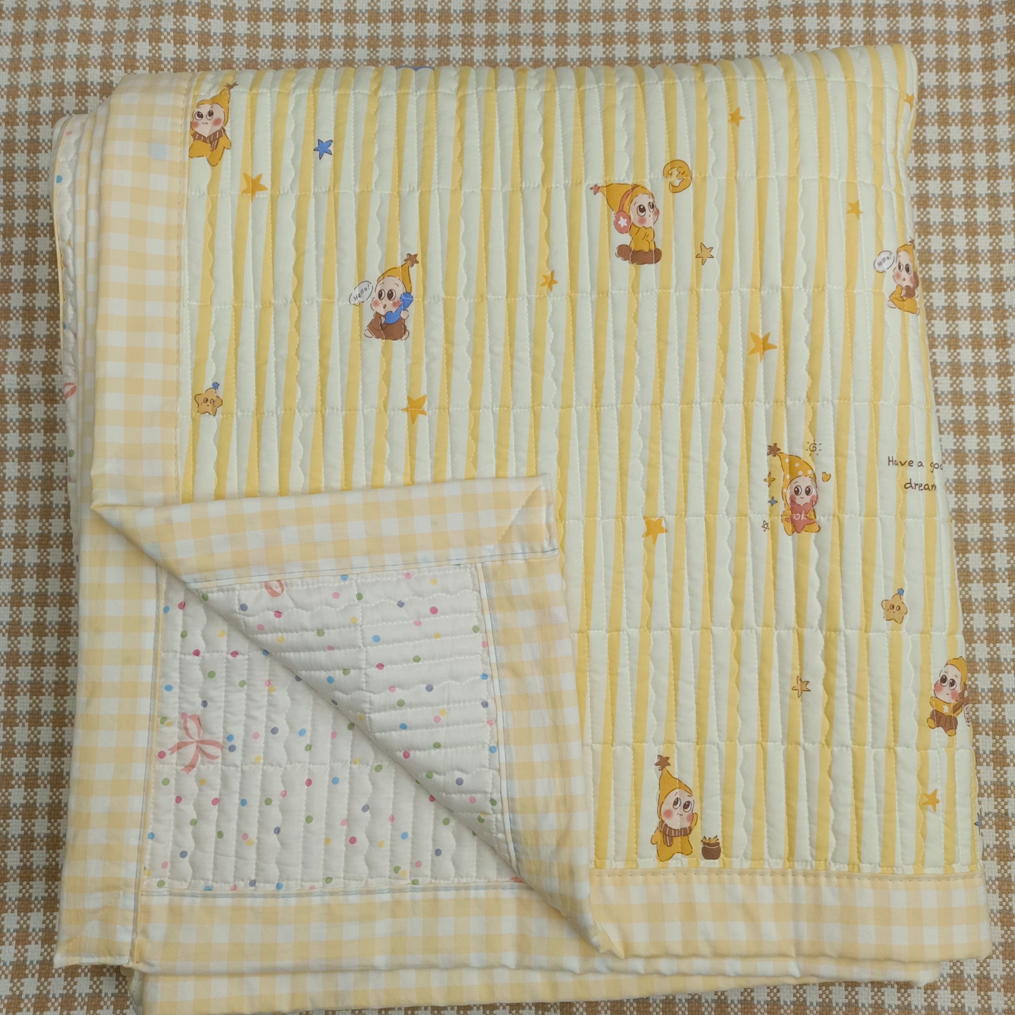 【星星人】精梳棉 加厚原棉软凉席通用四季亲肤水洗棉床盖