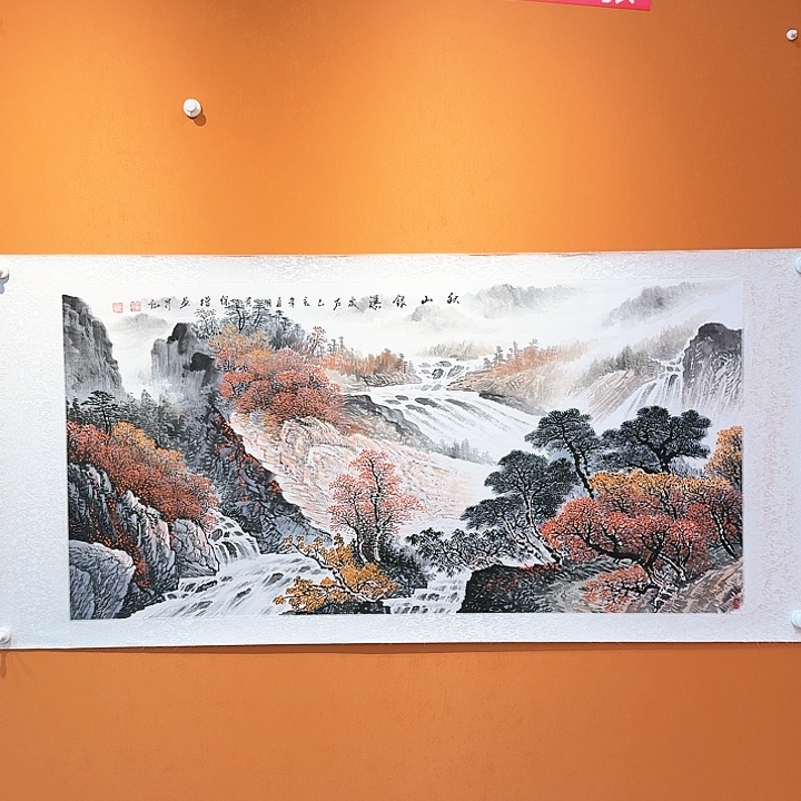 国画书法作品多次参加