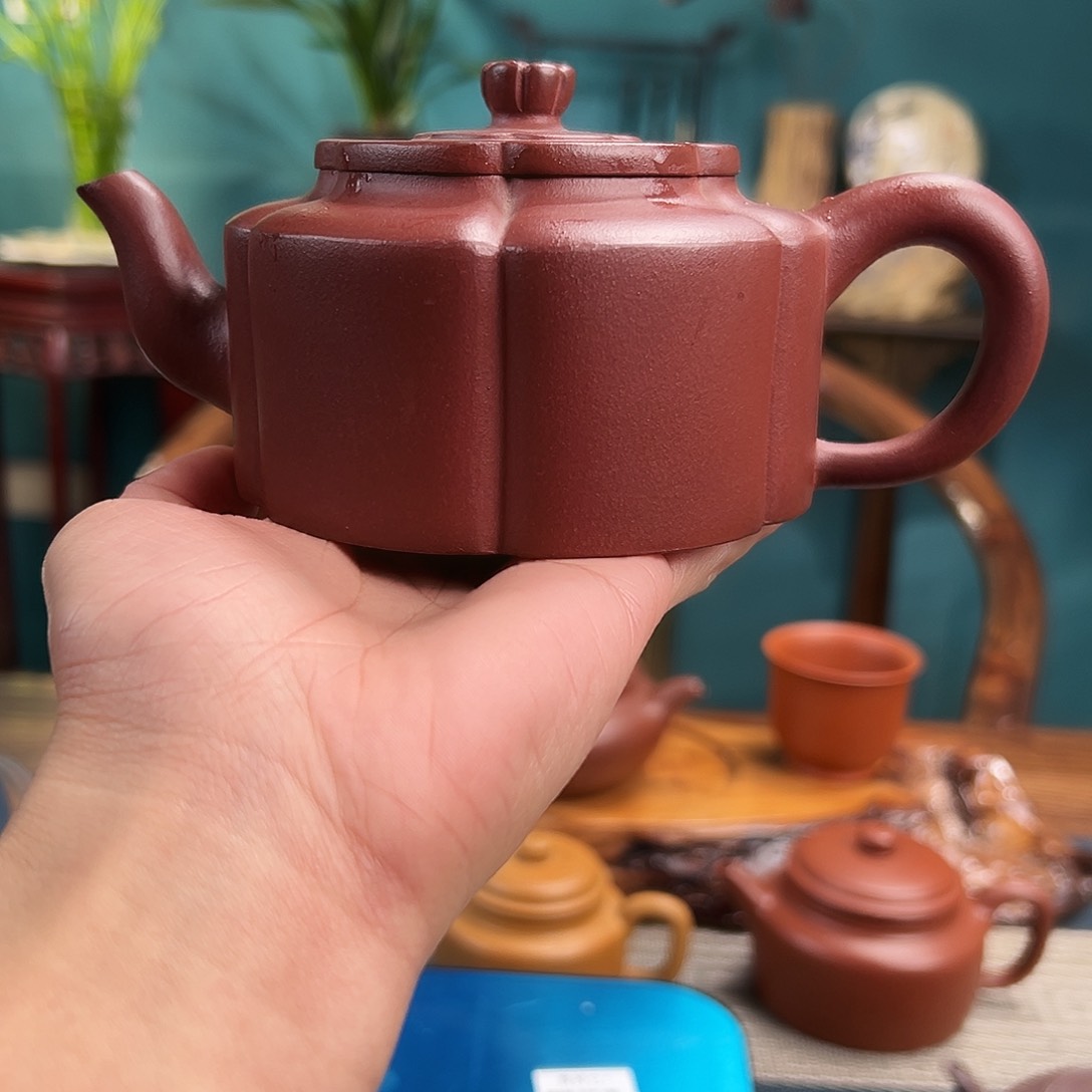 紫砂茶壶昂**玛半手壶