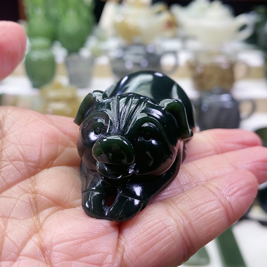 和田玉茶宠未镶嵌