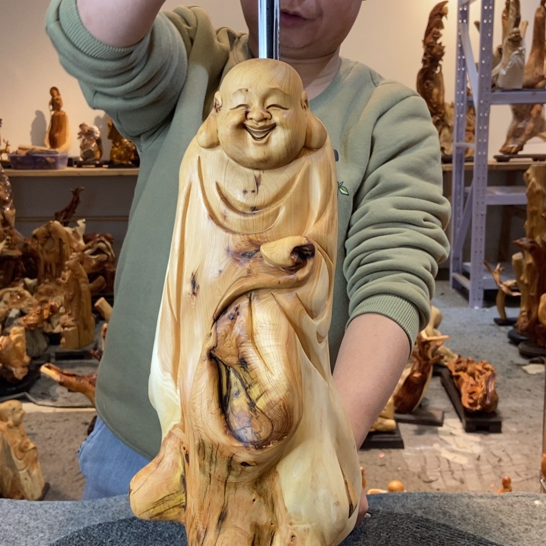 柏木（崖柏）太行崖柏根雕摆件