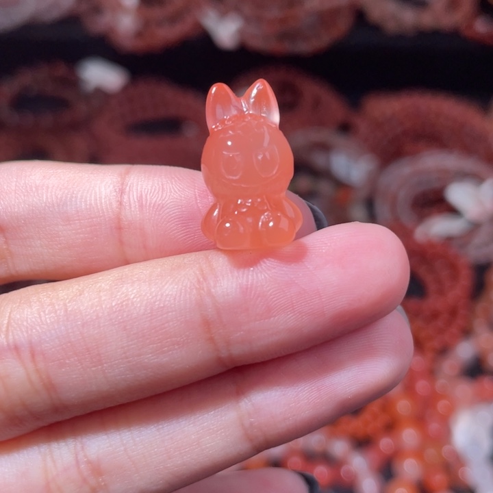 南红玛瑙未镶嵌拉布布112打孔备注