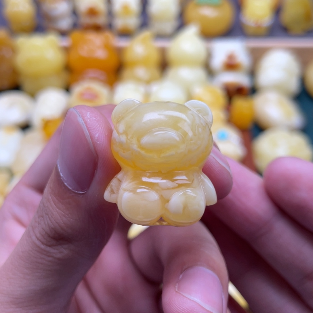 琥珀未镶嵌裸石蜜蜡