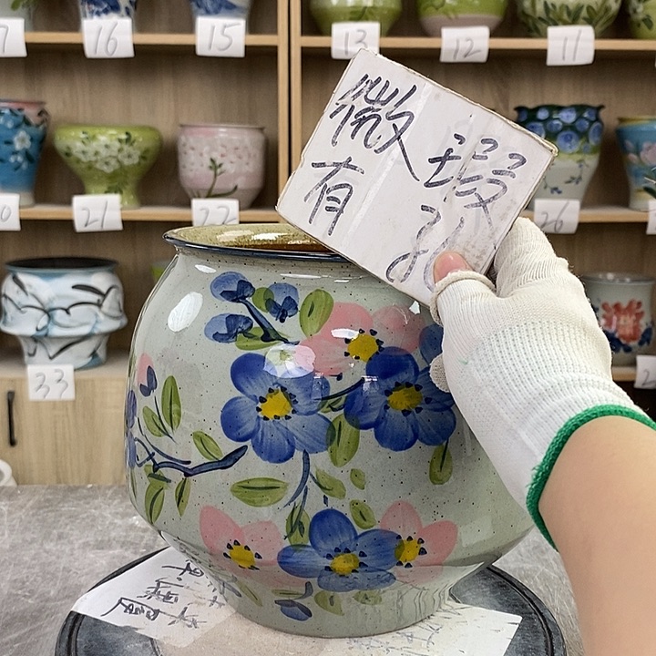 罐23xc景德镇陶瓷花盆