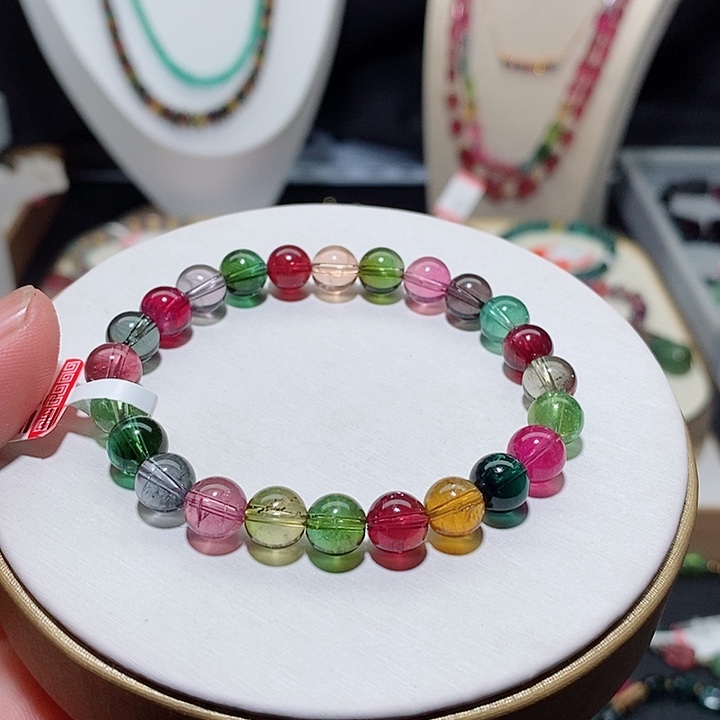 碧玺手链未镶嵌碧玺手链