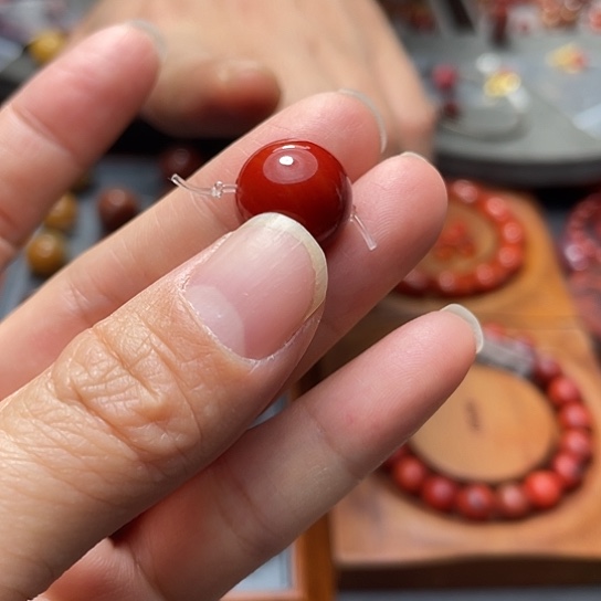 未镶嵌单珠14多样性发1南红玛瑙