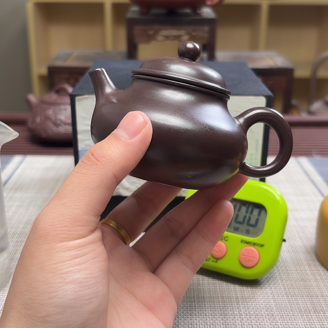 紫砂茶壶上*微瑕处理