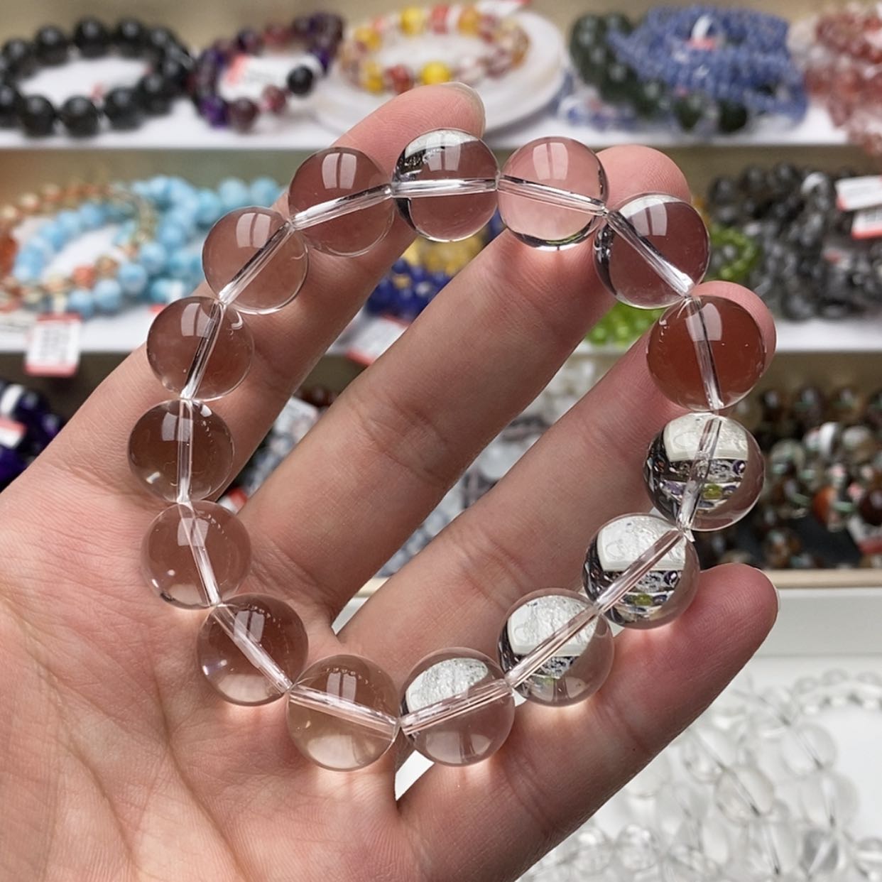 【闪购商品】水晶手链未镶嵌白水晶