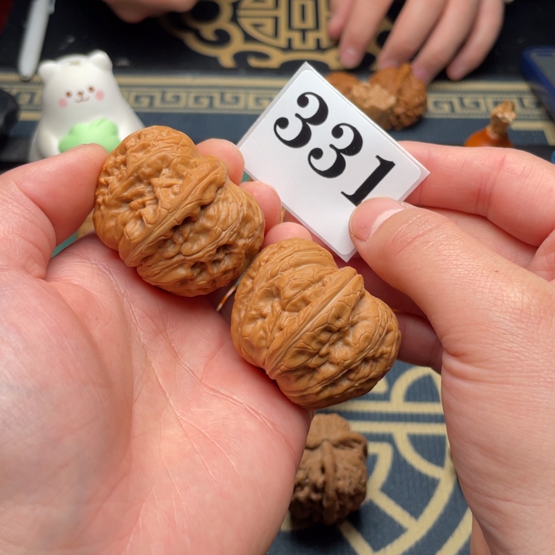 桃核吊坠41精品元宝331号