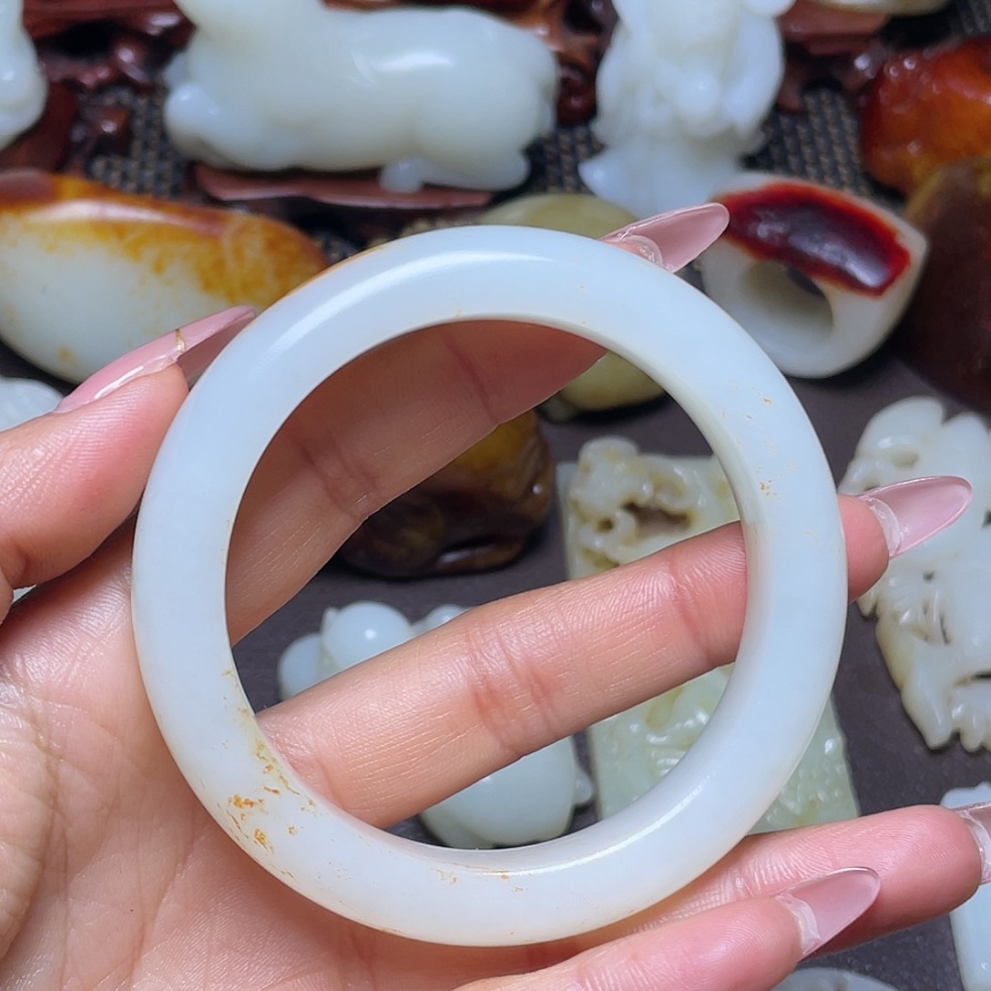 【闪购商品】未镶嵌和田玉挂件自**岁