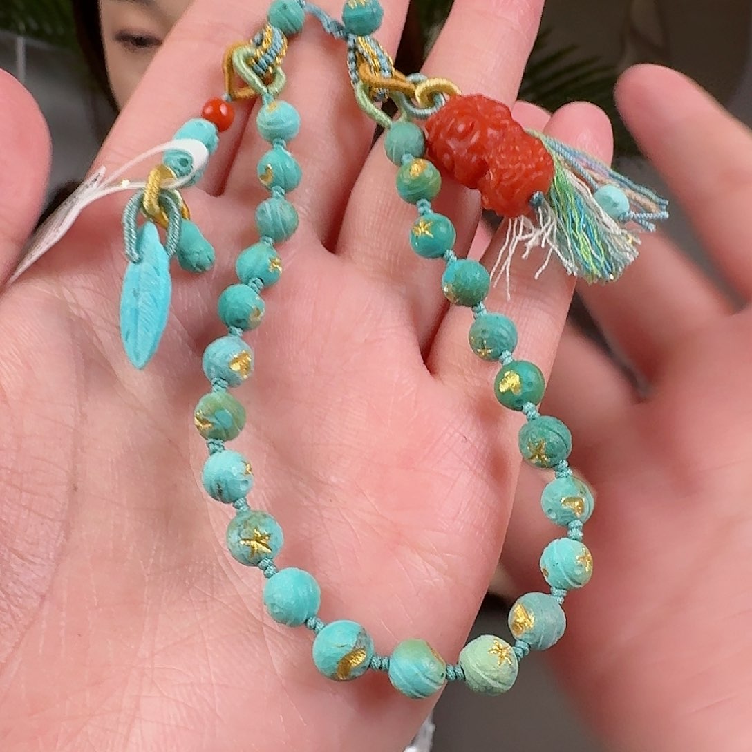 绿松石珠宝奇石未镶嵌