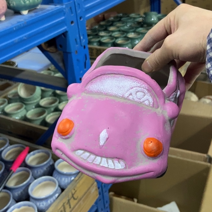 陶瓷花盆单场满9.9发9*7