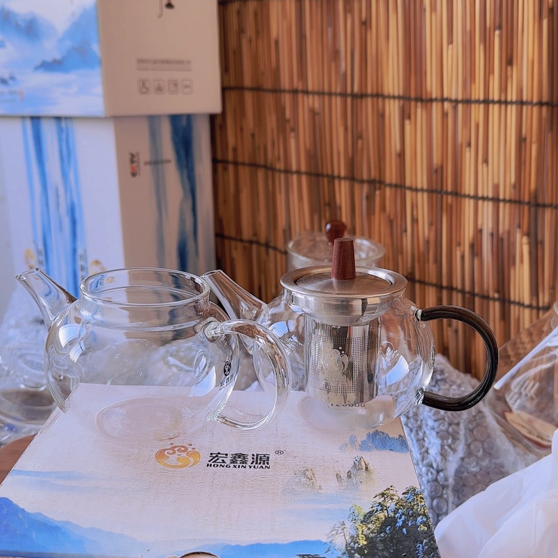 高硼硅玻璃茶水分离款瑕疵H253 2个