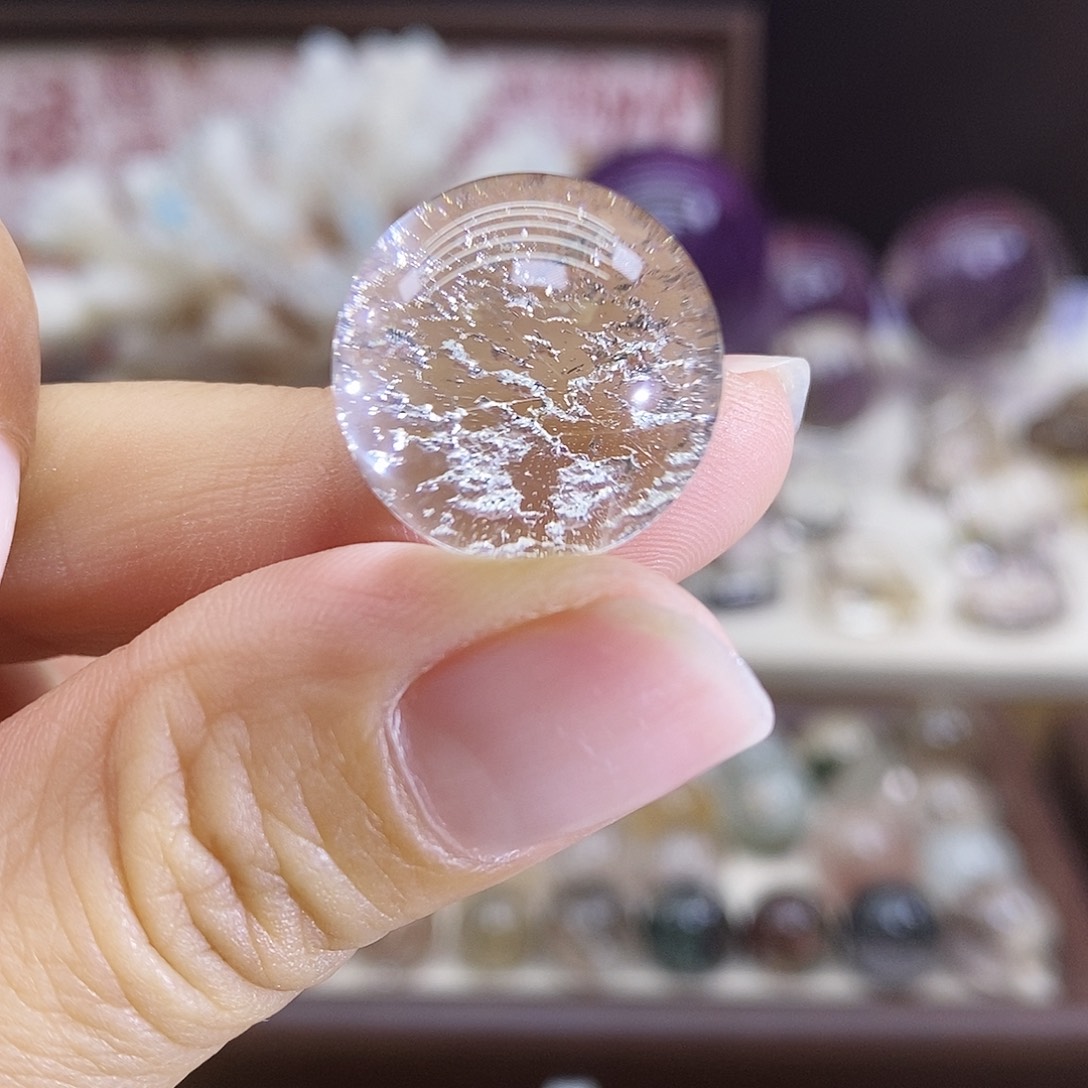 水晶未镶嵌珠宝半成品18.7