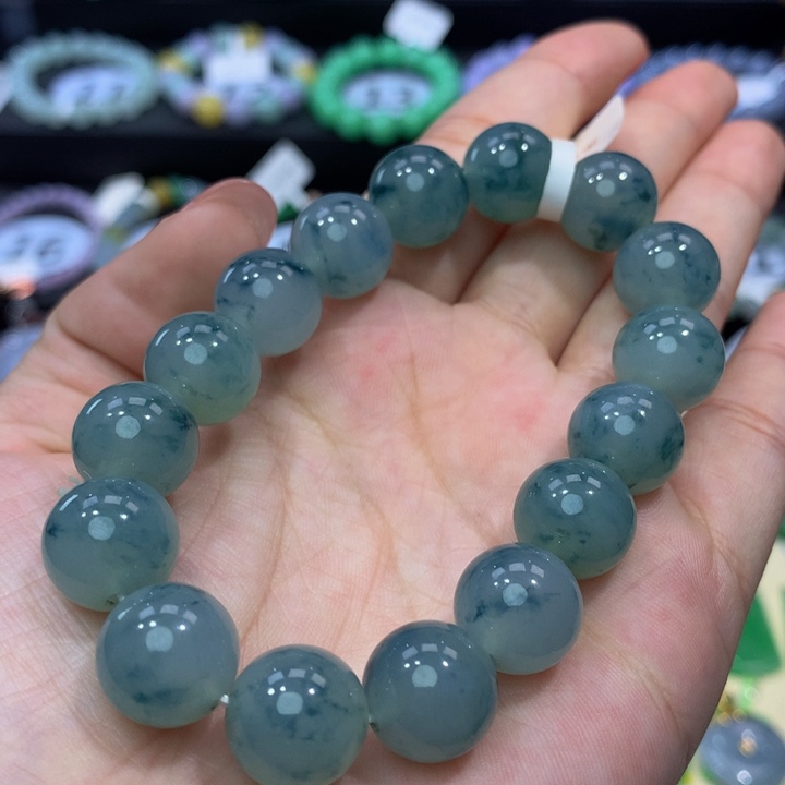 未镶嵌手链翡翠翡翠