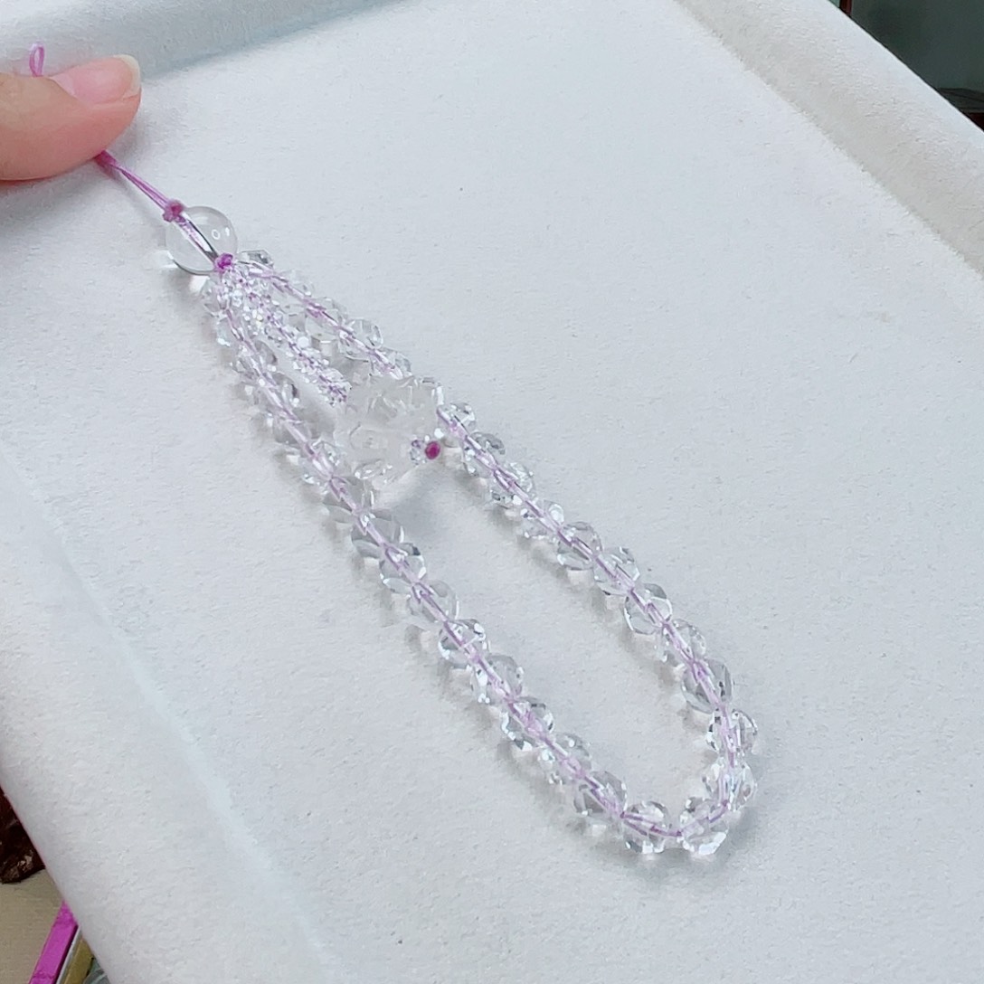水晶手链未镶嵌水晶6.8