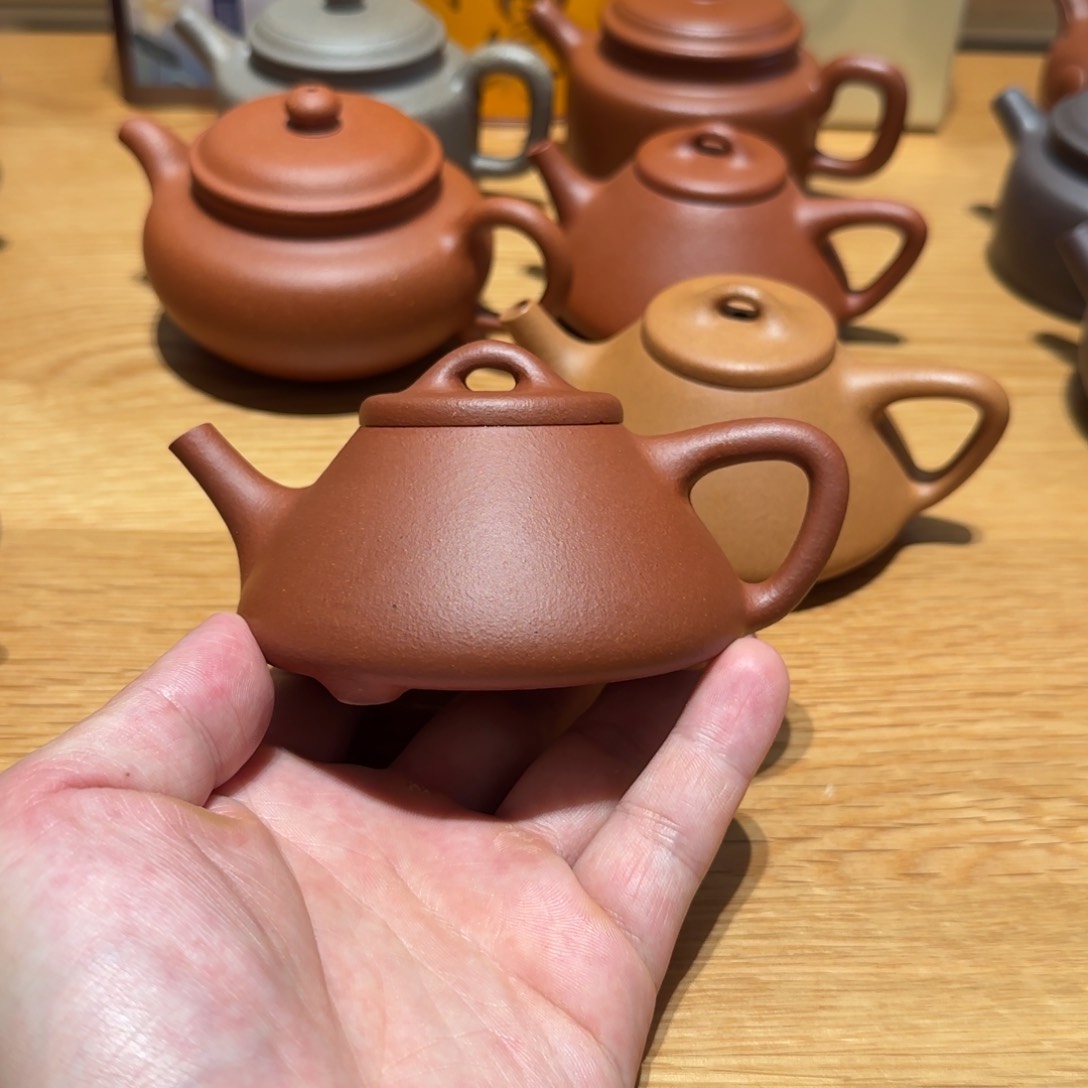 茶壶紫砂红黄泥子冶