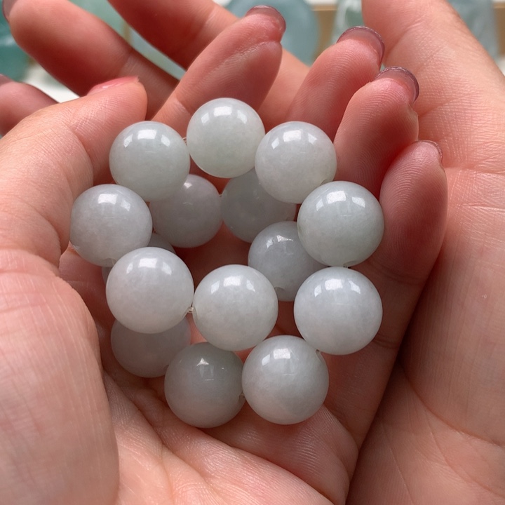 未镶嵌定制翡翠珠子