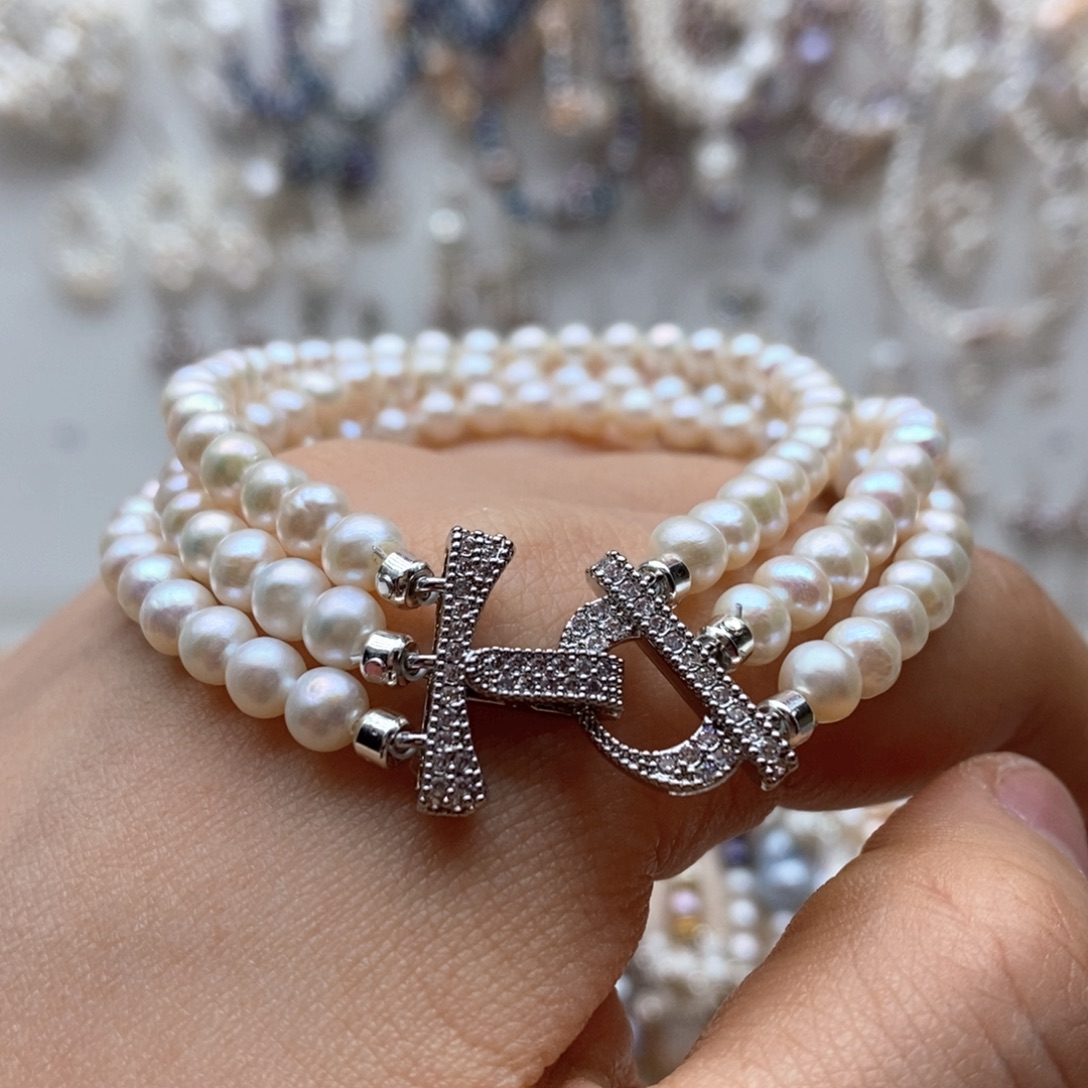 淡水珍珠颈饰未镶嵌