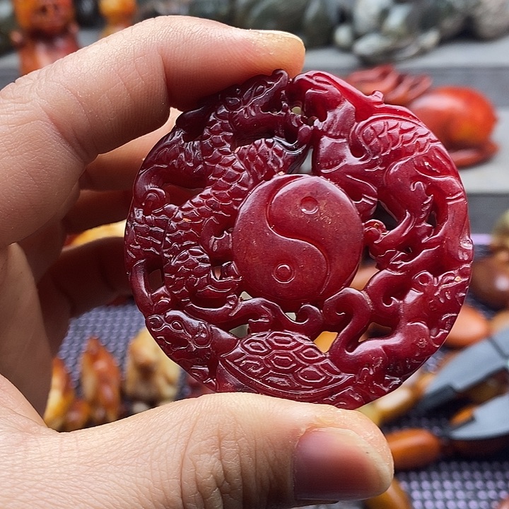 未镶嵌蛇纹石玉颈饰