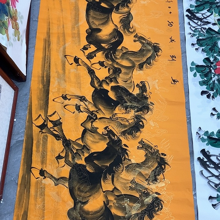 小周画廊的直播间