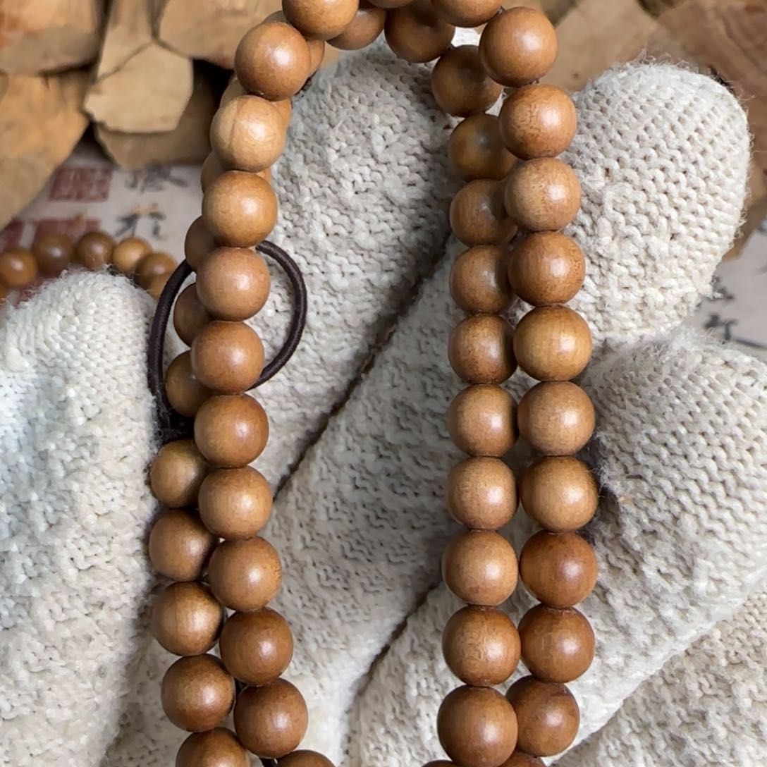 檀香木手串/手链06双圈