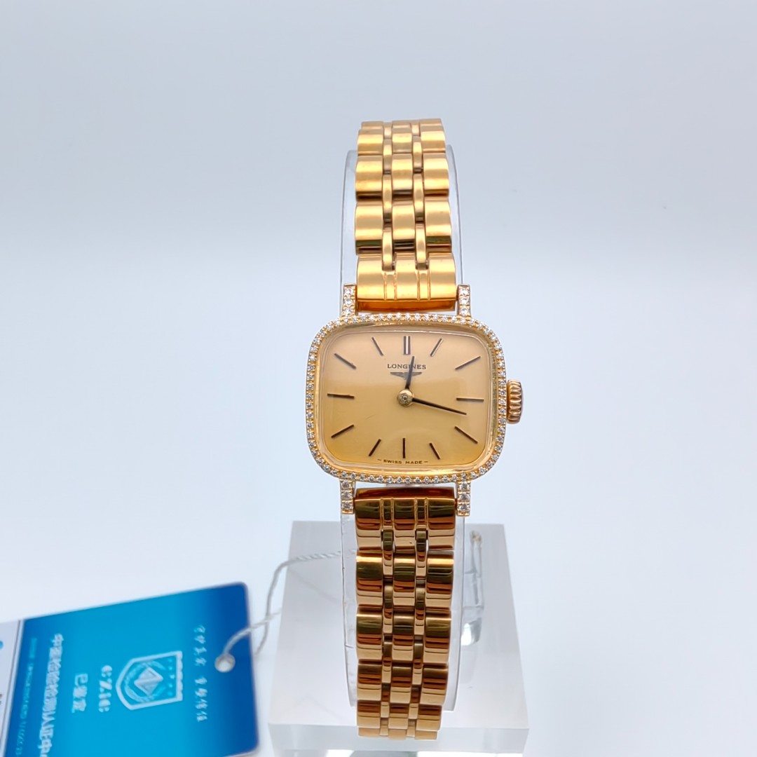 95新 Longines/浪琴 手动机械后钻20.5*16mm/公价32999/w11217